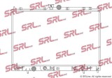 Radiator Mitsubishi Outlander 03-07, motor: 2.4, 688x425x16, SRLine, Aluminiu/ Plastic brazat, 1350A146