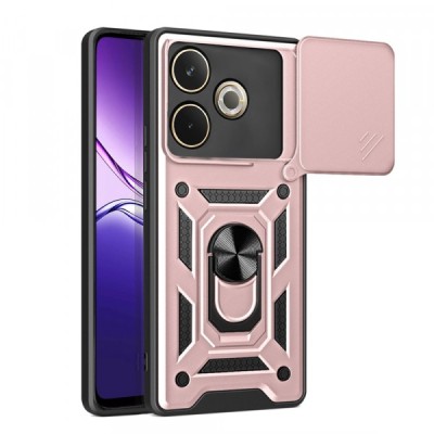 Husa pentru Oppo A5 Pro 4G / A5 Pro, Techsuit, CamShield, Roz foto