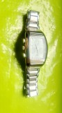 4519-Ceas IEKE 80081 quartz, metal, nefunctional, Water rezistent, spate otel.