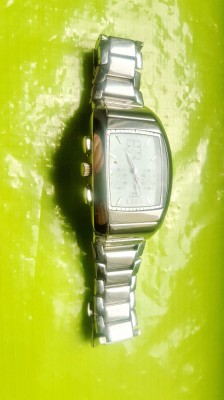 4519-Ceas IEKE 80081 quartz, metal, nefunctional, Water rezistent, spate otel. foto