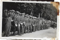 C236 Fotografie militari romani aviatie Sinaia poza veche romaneasca interbelica foto