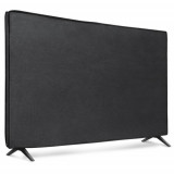 Husa de praf pentru televizor 75 inch, Kwmobile, Negru, Textil, 51705.01