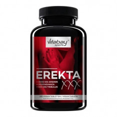 ErektaXXX 120 Capsule - pentru omul activ cu 2000 mg Arginina, 2000 mg Maca, 500 mg Tribulus foto