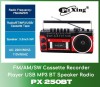 Radio Casetofon Bluetooth cu Slot de Card SD/MMC si Usb PX250BT