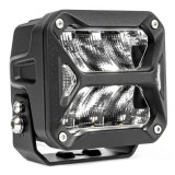 Proiector LED PRO SERIES cu doua functii pentru Off-Road, ATV, SSV, putere 58W, 7200lm, culoare 6000K, tensiune 10-30V, dimensiuni 107 x 102 x 86 mm