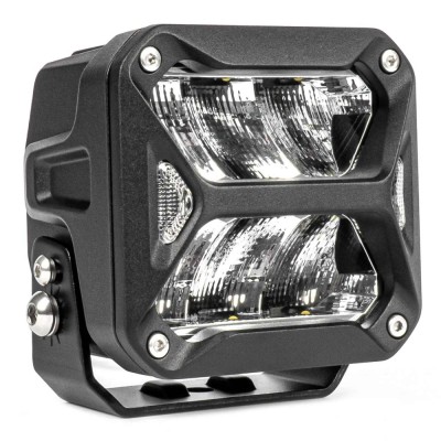 Proiector LED PRO SERIES cu doua functii pentru Off-Road, ATV, SSV, putere 58W, 7200lm, culoare 6000K, tensiune 10-30V, dimensiuni 107 x 102 x 86 mm foto