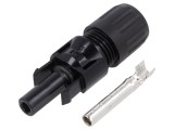 Conector Solar Mamă Drept Crimpat MC4 4-6mm2