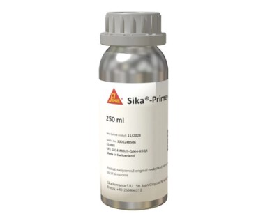 Amorsă Sika Primer 3 N pe bază de solvent pentru straturi suport poroase și suprafețe metalice 250 ML foto