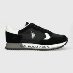 U.S. Polo Assn. sneakers CLEEF culoarea negru