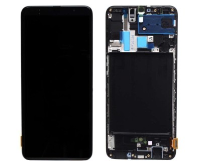 Display Samsung Galaxy A70 A705 Display Black Negru foto
