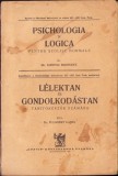 C8214N L&eacute;lektan &eacute;s gondolkod&aacute;stan tanit&oacute;k&eacute;pzők sz&aacute;m&aacute;ra irta Bilinszky Lajos, 1932, Cluj