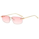 Ochelari de soare premium fara rama Asteroid GSM S098, Barbie