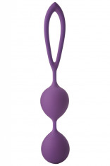 Bile Vaginale Kegel, Silicon, Violet, 17 cm foto