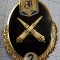 insigna specialist de clasa artilerie, clasa a 2-a.