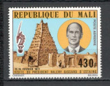 Mali.1977 Posta aeriana-Vizita presedintelui V.G.D&#039;Estaing DM.120