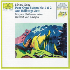 Edvard Grieg: Peer-Gynt-Suiten No. 1 & 2 / Aus Holbergs Zeit | Herbert von Karajan, Berliner Philharmoniker