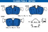 ATE 13.0460-7364.2 set placute frana,frana disc