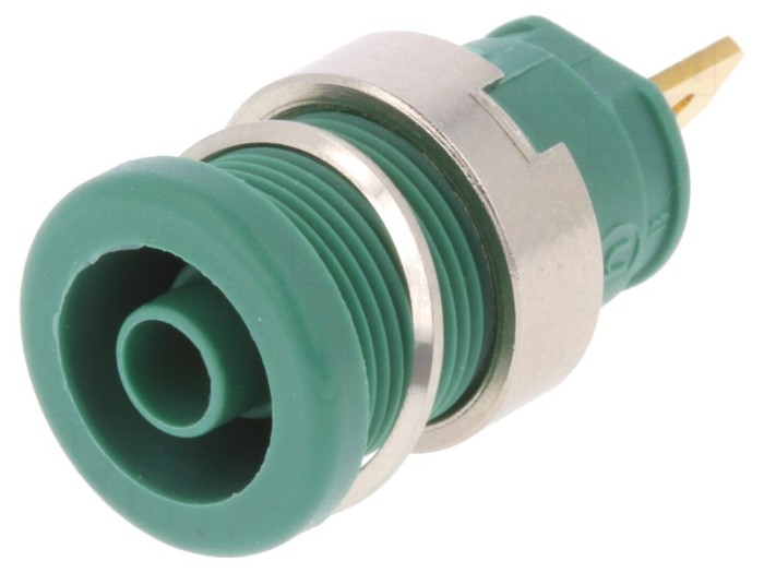 Conector soclu banană 4mm aurit