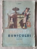 A. Barto - Nepoțica bunicului (versuri satirice) (ilustrații de A. Kanevschi; 1956) (puțin uzată, vezi descriere)