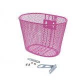 Cos fata biciclete copii, culoare roz, 25x17x15 cm Cod:AWR1964P