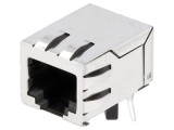 Soclu RJ45 Ecranat cu Transformator de Separare THT 8 PIN