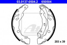 Set saboti frana PEUGEOT 301 (2012 - 2016) ATE 03.0137-0504.2 foto