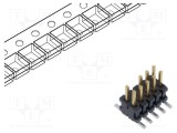 Conector şiruri pini tată SAMTEC PIN 10 1,27mm aurit SMT soclu rolă