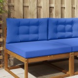 vidaXL Perna pentru canapea de exterior 2 pcs Turcoaz Poliester 900862