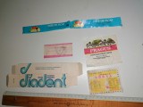 Cumpara ieftin LOT 5 AMBALAJE VECHI PASTA DINTI / PATEU / APA / GEM...