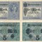 2 x 1917 ( 1 VIII ) , 5 mark ( P-56b/1 ) - Germania - stare UNC