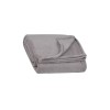 Patura decorativa, 160x130 cm, Textura moale, Gri, ATU-082000, Oem
