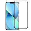 Folie de protectie din sticla securizata pentru Apple Iphone 13 / Iphone 16E, 5D, Full Glue, Negru, Mobile Tuning