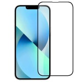 Folie de protectie din sticla securizata pentru Apple Iphone 13/ Iphone 16E, 5D, Full Glue, Negru, Mobile Tuning