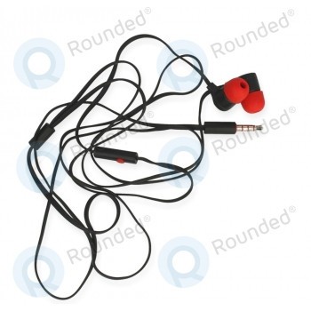 Set căști m&amp;acirc;ini libere HTC One Mini (M4) negru/roșu foto