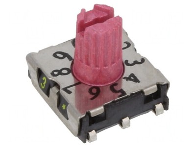 &amp;Icirc;ntrerupător codificare DEC/BCD SMD 10 Poziții foto