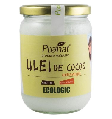 Ulei de Cocos Extravirgin Bio Pronat 500ml foto