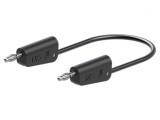 Cablu de Măsurare 60VDC 30VAC 19A 0,5m Negru