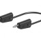 Cablu de măsurare 60VDC 30VAC 32A 0,5m Negru