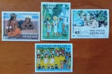 POLINEZIA FRANCEZA-ARTA-&#039;&#039;PICTURA LOCALA&#039;&#039;-SERIE 4V-MNH LUX-NESTAMPIL.-VEZI SCAN