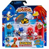 Set 2 figurine, Akedo, Sonic The Hedgehog Vs Knuckles, S1