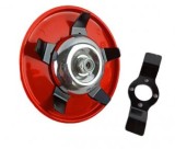 Disc motocoasa mare ,diametru 220 mm ,cu modele de lame, protectie, pentru sapat, plivit, tuns iarba