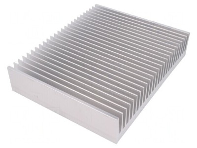 Radiator Extrudat cu Aripioare Naturale 200x250mm Brut AL foto