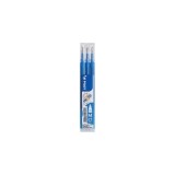 Pachet 12 buc set 3 Rezerve Roller Frixion Ball Pilot 0.7 mm varf mediu Rezerva roller Frixion Pilot 3 buc/set Bleumarin