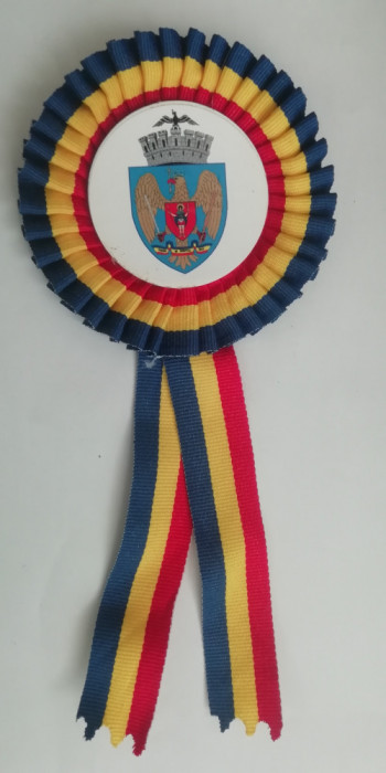 M3 C16 - Cocarda tricolora - Tematica heraldica - Primaria Bucuresti