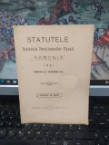 Statutele Societăței Funcționarilor Fiscali Armonia din Iași, fondată la 1 februarie 1907, Iași 1907, 013