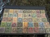 Lot timbre stampilate Suedia, diferite, 1870-1930, stare foarte buna,pret/lot