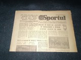 ZIARUL SPORTUL 22 FEBRUARIE 1985