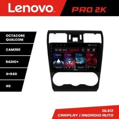 Navigatie Subaru Subaru Forester Impreza XV 2013 2013 Lenovo Kit-062 8 core QLED 2K 4+64 360 Android Waze USB Navigatie Internet Youtube Radio CarStor foto
