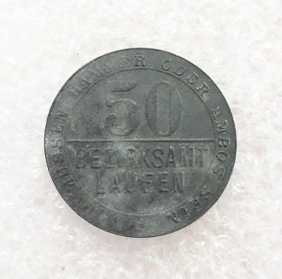 Jeton Germania - 50 Pfennig 1918 - Notgeld foto