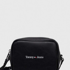 Tommy Jeans poșetă culoarea negru AW0AW15029